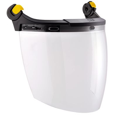 Petzl VIZEN Full Face Shield for Electrical Arc Protection (EasyClip) - Transparent