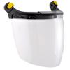 Petzl VIZEN Full Face Shield for Electrical Arc Protection (EasyClip) - Transparent view 1