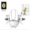 Petzl VIZEN Full Face Shield for Electrical Arc Protection (EasyClip) - Transparent view 2
