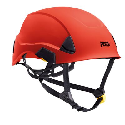 Petzl Strato Lightweight Safety Helmet (ANSI Z89.1 Type I Class E) - Red