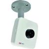 ACTi E14 Cube Surveillance Camera, White; 10MP; Wide Angle; 1/2.3" Progressive Scan CMOS Sensor; 1450 TVL; 52 dB S/N Ratio; Fixed Iris; Manual Focus; DNR; Built-in Microphone; 1 x RJ-45 Connector view 1