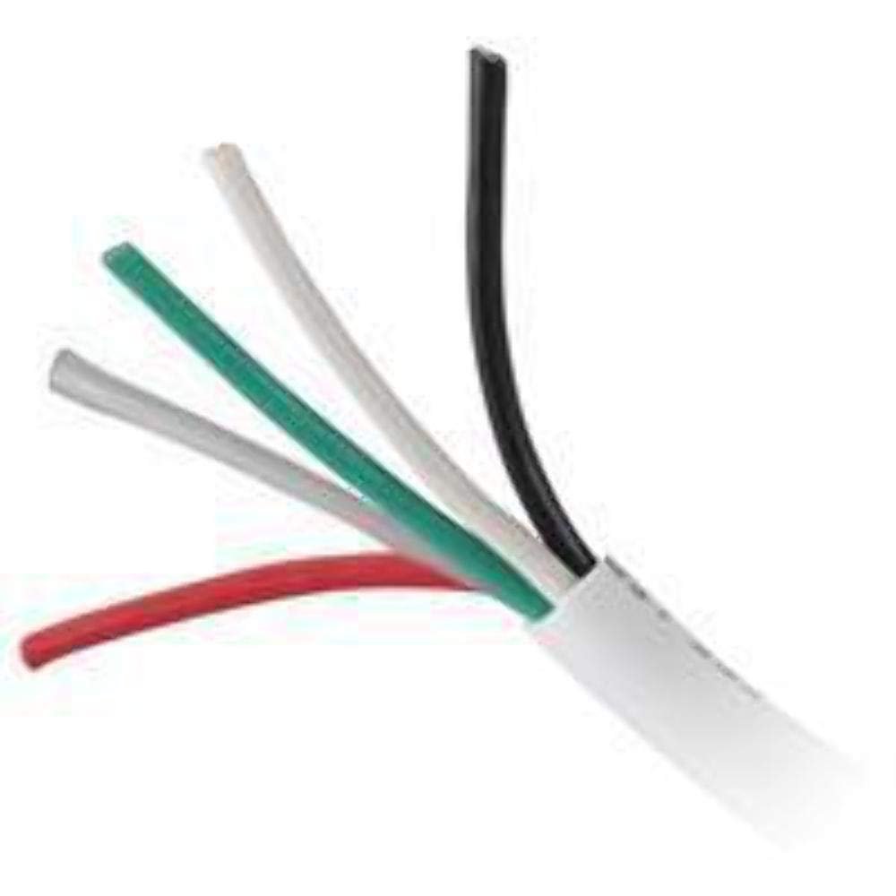 14G 2C 105 Strand Speaker Cable 500' Box White