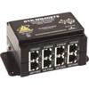 Ditek DTK-WM4NETS 4 Channel Wall Mount Poe Ethernet Surge Protector view 1
