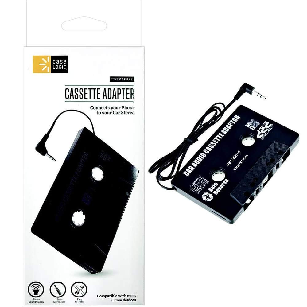 Case Logic CLMCTA100BK Cassette Adapter for iPod and MP3 Players