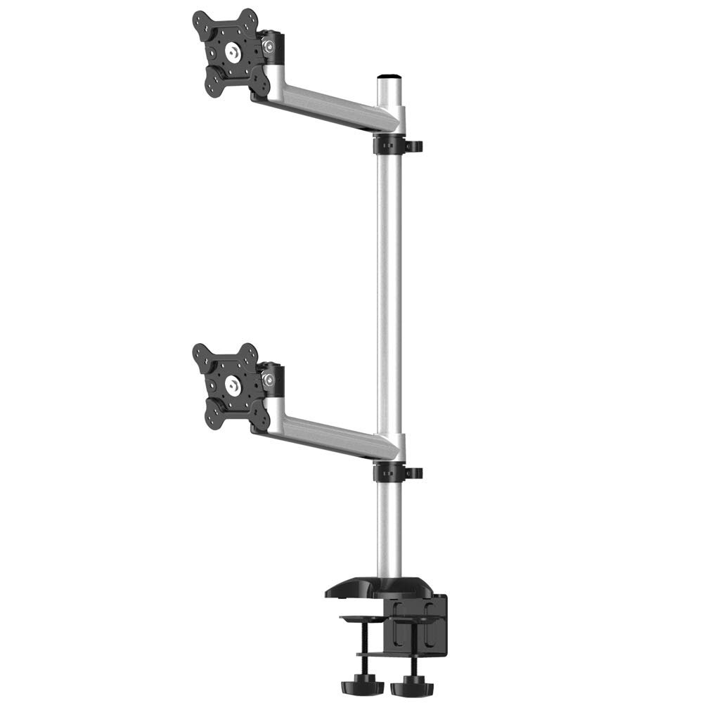 Continews SwivelScreen Adjustable Desk Mount for Two Monitors