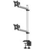 Continews SwivelScreen Adjustable Desk Mount for Two Monitors view 1