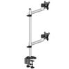 Continews SwivelScreen Adjustable Desk Mount for Two Monitors view 2