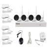 REVO America Wireless 4Ch. Security System - 1TB Full-HD Wi-Fi NVR, 4 x 1080p Audio Capable Indoor/Outdoor Bullet Cameras with Built-in PIR - Remote Access via Smart Phone, Tablet and PC view 4