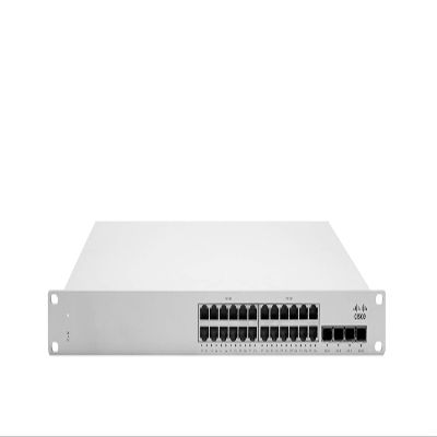 Cisco Meraki MS225-24P Series 24 Port Gigabit Switch - 24x 1GbE Ports, 4 x SFP 10GbE Uplink Interfaces, 370W PoE (Renewed)