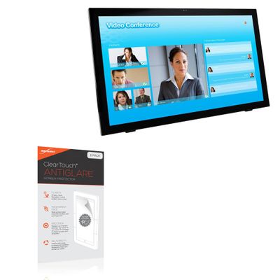 BoxWave Screen Protector Compatible with Planar Helium PCT2485 (24") - ClearTouch Anti-Glare (2-Pack), Anti-Fingerprint Matte Film Skin
