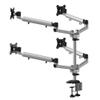 Continews Spring n Swivel Adjustable Quad Monitor Desk Mount view 2