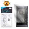 BoxWave Screen Protector Compatible with Sony NW-A45 - ClearTouch Crystal (2-Pack), HD Film Skin - Shields from Scratches view 2