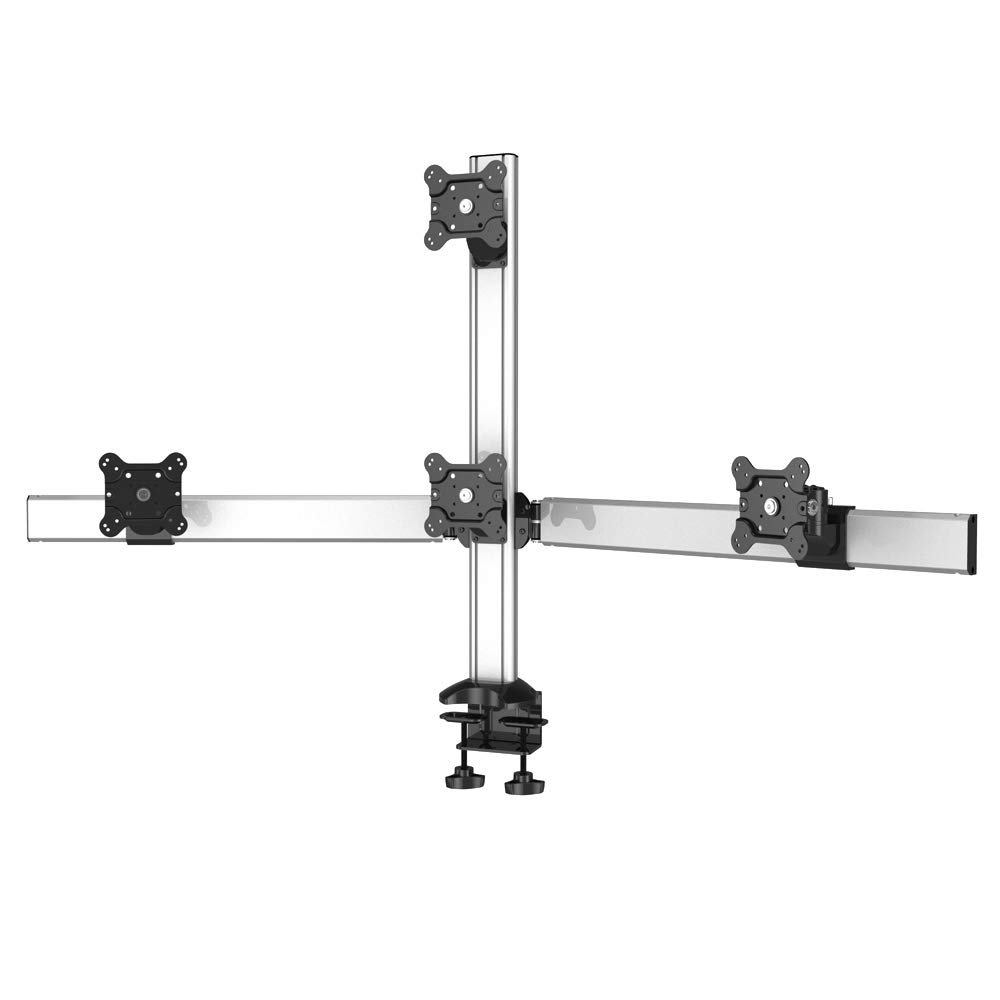 Continews Screen Quartet Desktop Monitor Mount for Four Monitors