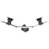 Continews Quad Monitor Desk Mount for Straight or Cockpit Placement view 3