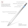 BoxWave Stylus Pen Compatible with Planar Helium PCT2785 (27 in) - AccuPoint Active Stylus, Electronic Stylus with Ultra Fine Tip - Metallic Silver view 3