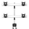 Continews Quad Monitor Desk Mount with Crossbar and Swivel Arm view 4