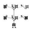 Continews Six Monitor Six-Way Desk Mount, Spring Arm view 1
