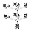 Continews Six Monitor Six-Way Desk Mount, Spring Arm view 2
