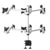 Continews Six Monitor Six-Way Desk Mount, Spring Arm view 3