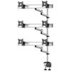 Continews Sky High Extra Long Desktop Monitor Mount for Six Monitors, Dual Swivel Arm view 1