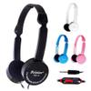 Baost Retractable Foldable Over-Ear Headphone Folding Lightweight Wired Headset with Mic Stereo Bass Compatible with 3.5mm Devices Black view 4