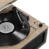 Victrola Liberty - Bluetooth Record Player  5-in-1 Turntable with Vinyl Stream, FM Radio, USB Playback, Built-in Speakers, Use as Stand or Tabletop Player (Farmhouse Oatmeal) view 2