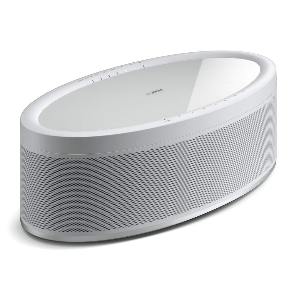 Yamaha Audio 2021 MusicCast 50 WX-051 70W Wireless Speaker, Alexa Voice Control, White, Single (Renewed)