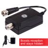 GE Indoor HD Digital TV Antenna Amplifier, Low Noise Antenna Signal Booster, Clears Up Pixelated Low-Strength Channels, Supports HD Smart TV VHF UHF, AC Adapter, Black, 42178 view 2