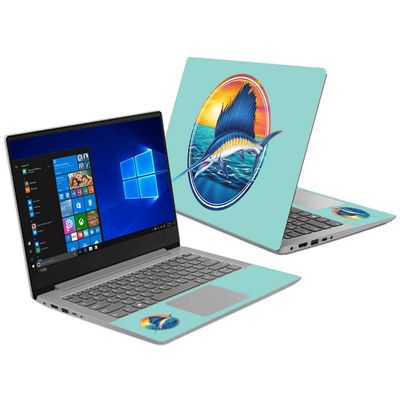 MightySkins Skin Compatible with Lenovo Ideapad 330S 14" (2018) - Sailfish | Protective, Durable, and Unique Vinyl Decal wrap Cover | Easy to Apply, Remove, and Change Styles | Made in The USA