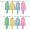 Northlight LED Pastel Ice Pop Indoor Outdoor Patio String Light Set - 4.5' Clear Wire - 10ct view 1