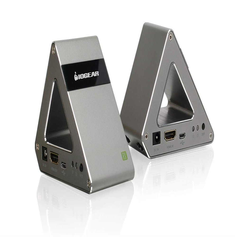 IOGEAR Wireless 4K UHD Ultra-Fast 60GHz HDMI Computer/TV/Projector for Uncompressed Audio/Video Streaming - GW4K30GH60