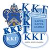 Desert Cactus Kappa Kappa Gamma Sorority Sticker (Full - Standard) view 1