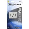 Westek White Cube LED Night Light with Power Outlet and Duel USB Outlets NL-Cube-W view 3