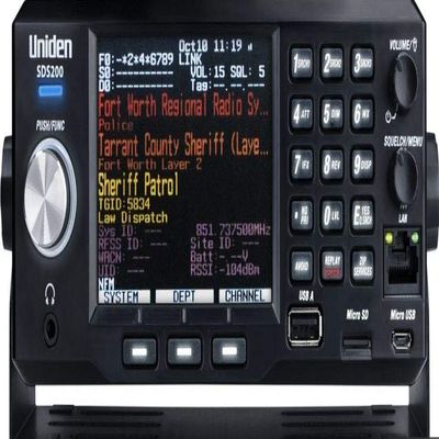 Uniden SDS200 True I/Q TrunkTracker X Base/Mobile Digital Scanner. Incredible Digital Performance. TrunkTracker X Technology Provides The Best Digital Decode Performance in The Scanner Industry.