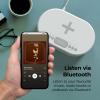 i box Dawn RadioFM , Bluetooth Wireless Speaker, Fast Charging, Clock Radio, LED Display, USB Charger, Dimmable Night Light, Alarm Clock Feature, Wireless Charger, Digital Clock, Dual Alarm (White) view 2