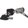 Cable Lock - KEYED - Push-to-Lock Button view 1