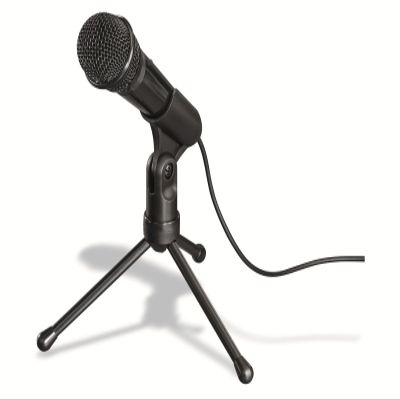 Hama | Mic-P35 Allround Microphone for PC and Notebook | 3.5 mm Jack Plug | Black