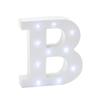 Stumps Wooden Vintage LED Marquee Letter B view 1