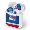 Skinit Decal Audio Skin Compatible with Apple AirPods - Officially Licensed NHL New York Rangers Jersey Design view 4