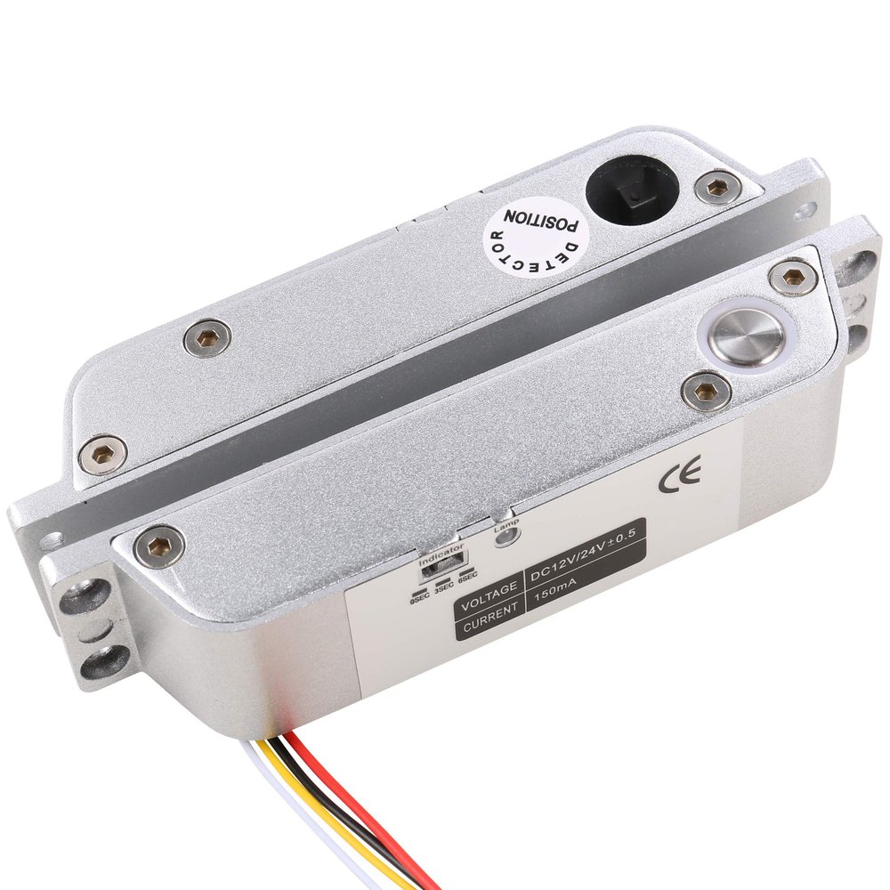 UHPPOTE Fail-Safe Electric Drop Bolt Lock for Narrow Door Access Control System