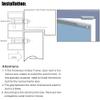 UHPPOTE Fail-Safe Electric Drop Bolt Lock for Narrow Door Access Control System view 3