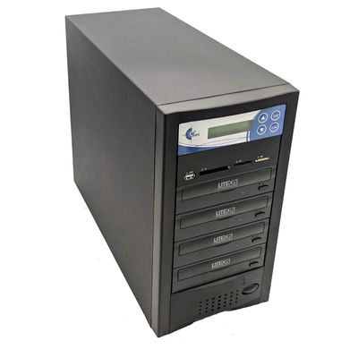 EZ DUPE 1 to 3 Media Mirror Duplicator - Flash (SD/CF/MS/MMC/USB) & Disc (DVD/CD) to DVD CD Disc Copy Copier Multimedia Backup (M903-SSP)