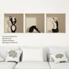 3D Effect Adhesive Stickers | Wall Decoration Sticker Statues Design Trompe L'Oeil Bedroom and Living Room Set of 3 Pieces 30 x 30 cm view 4