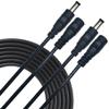 Liwinting DC Power Extension Cable 5.5 mm x 2.5 mm Male to Female Connector, DC Power Cord Extension Cable for Power Adapter, 12V CCTV Wireless IP Camera, Monitors, 2pcs 2m/6.56Feet Black view 1