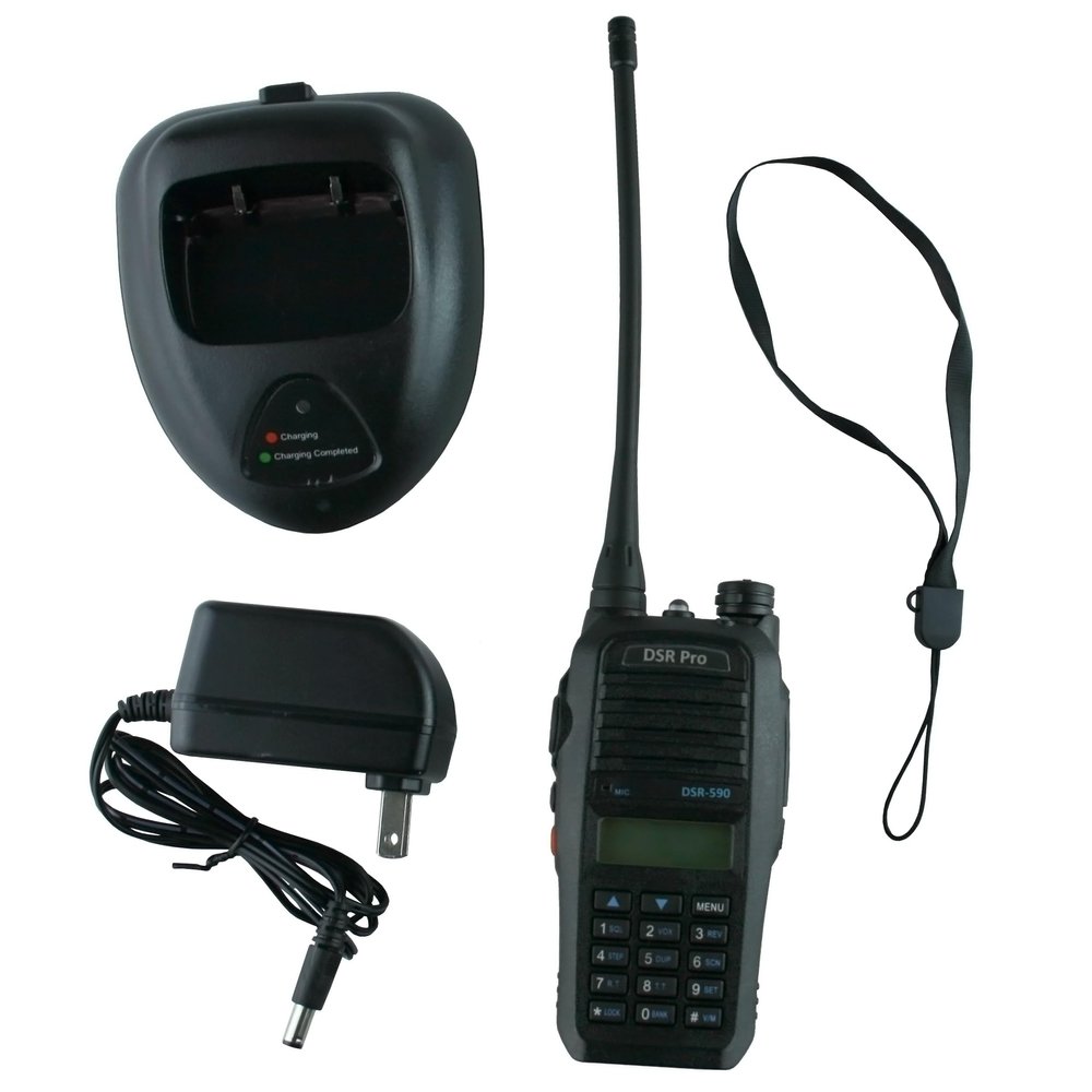 DSRPRO VHF Portable Two Way Radio Walkie Talke