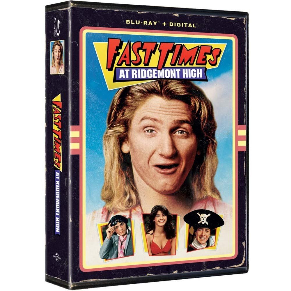Universal Home Video Fast Times at Ridgemont High (VHS Artwork) (Blu-Ray)