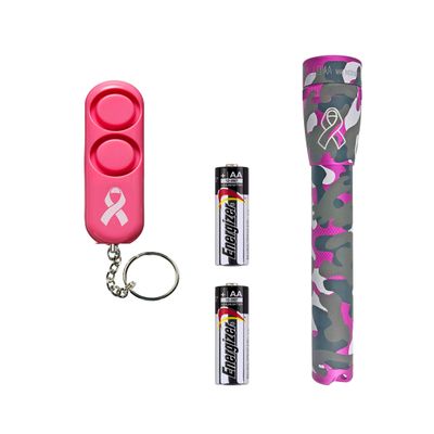 Mini PRO LED Flashlight and SABRE Personal Alarm