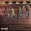 Kradl - Ceiling Mount Bike Lift and Rack. Bicycle Storage Hoist Without Electricity, Clumsy Ropes or Pulleys. 25 Pound Capacity. view 2