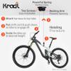 Kradl - Ceiling Mount Bike Lift and Rack. Bicycle Storage Hoist Without Electricity, Clumsy Ropes or Pulleys. 25 Pound Capacity. view 4