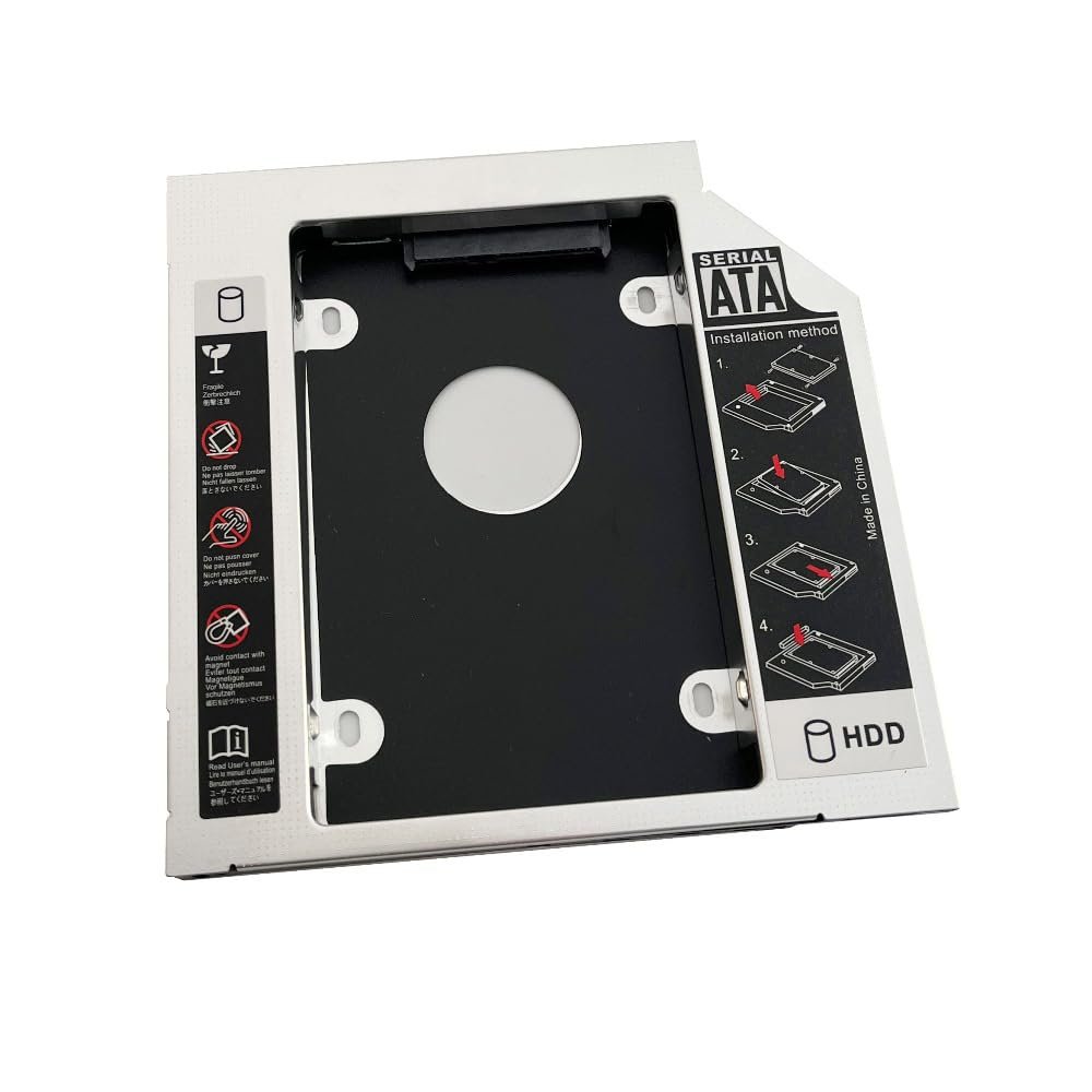 DY-tech 2nd HDD SSD Hard Drive Caddy Frame Tray for iMac Mac DVR-TS08 DVR-TS09 DVD